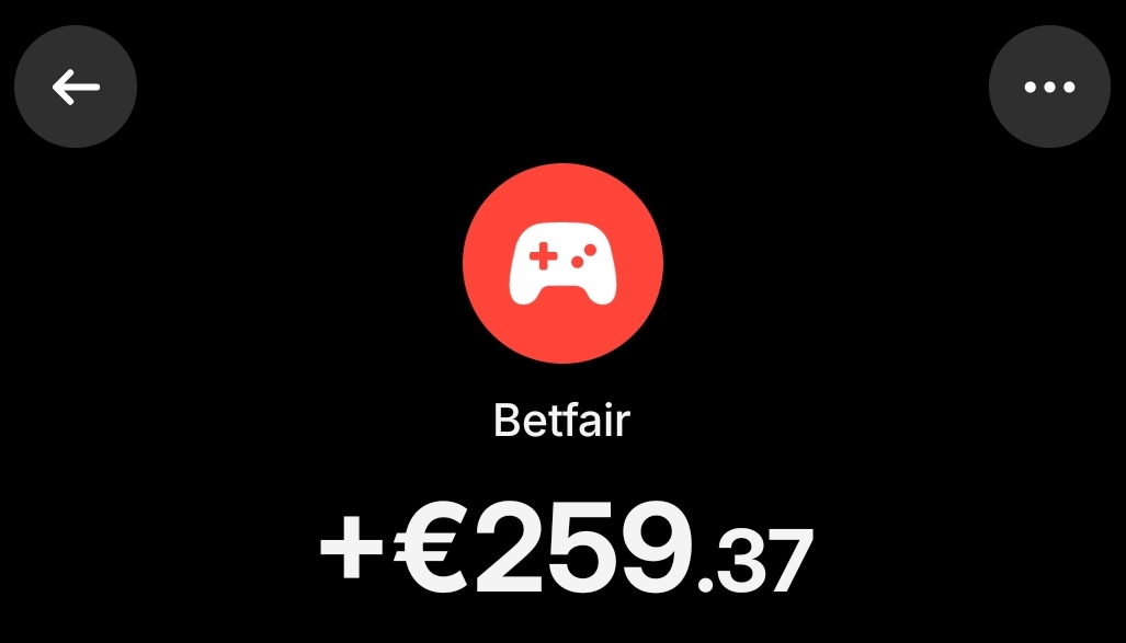Comprobante Bet365